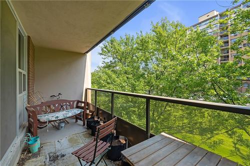 1964 Main Street W|Unit #401, Hamilton, ON - Outdoor With Balcony With Exterior