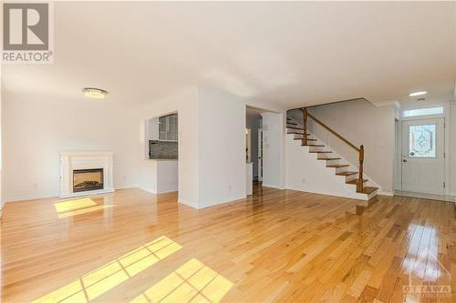 Open Concept Living/Dining - 106 Mcclellan Road, Ottawa, ON - Indoor Photo Showing Other Room With Fireplace