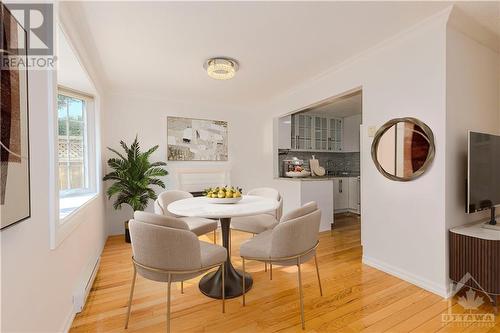 Digitally staged Dining Room - 106 Mcclellan Road, Ottawa, ON - Indoor Photo Showing Dining Room