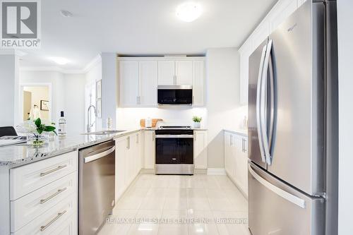 316 - 830 Megson Terrace, Milton, ON - Indoor Photo Showing Kitchen With Upgraded Kitchen