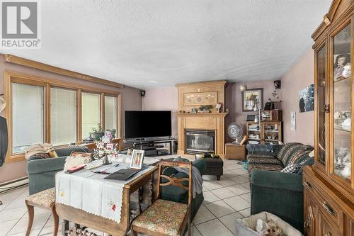 692 Farwell Ter, Sault Ste. Marie, ON - Indoor Photo Showing Living Room With Fireplace