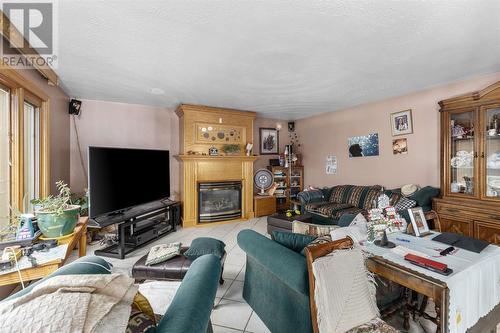 692 Farwell Ter, Sault Ste. Marie, ON - Indoor Photo Showing Living Room With Fireplace