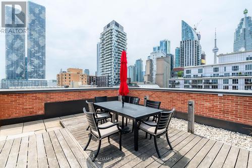 413 - 71 Front Street E, Toronto (Waterfront Communities), ON - Outdoor With Deck Patio Veranda