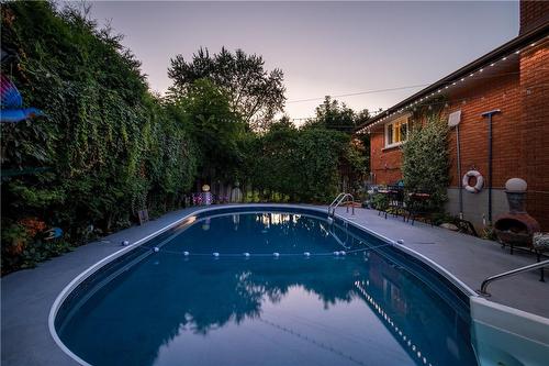 37 Gainsborough Road, Hamilton, ON - Outdoor With In Ground Pool