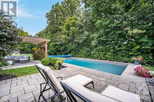 37 Moore Street, Richmond, ON - Outdoor With In Ground Pool With Deck Patio Veranda With Backyard