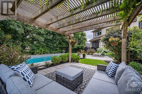 37 Moore Street, Richmond, ON - Outdoor With In Ground Pool With Deck Patio Veranda