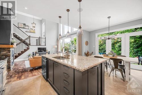 37 Moore Street, Richmond, ON - Indoor Photo Showing Kitchen With Double Sink With Upgraded Kitchen