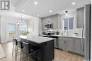 539 Myles Heidt Manor, Saskatoon, SK  - Indoor Photo Showing Kitchen With Stainless Steel Kitchen With Upgraded Kitchen 