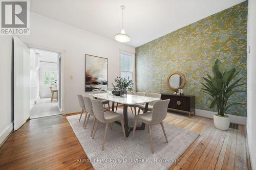 139 Collier Street, Toronto (Rosedale-Moore Park), ON - Indoor Photo Showing Dining Room