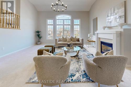 583 Forsyth Farm Drive, Whitchurch-Stouffville, ON - Indoor Photo Showing Living Room With Fireplace