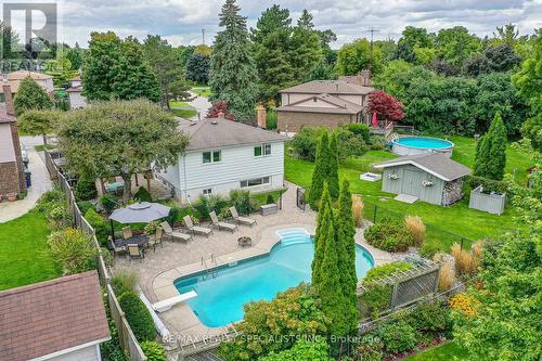 258 Glenwood Crescent, Caledon (Bolton East), ON - Outdoor With In Ground Pool With Backyard