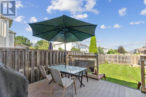 92 Shrewsbury Drive, Whitby (Brooklin), ON - Outdoor With Deck Patio Veranda With Exterior