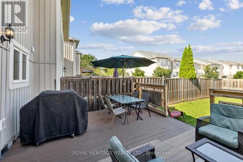 92 Shrewsbury Drive, Whitby (Brooklin), ON - Outdoor With Deck Patio Veranda With Exterior