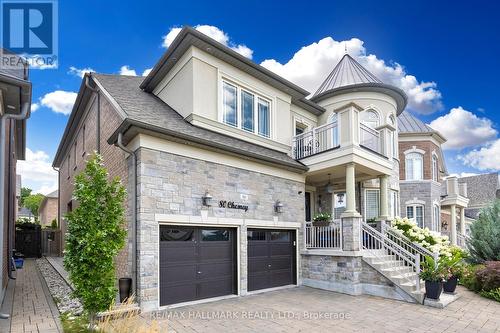 80 Chesney Crescent, Vaughan (Kleinburg), ON - Outdoor With Balcony With Facade