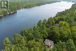 View down Kennebec Lake. - 