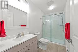 Main floor 3pc bathroom. - 