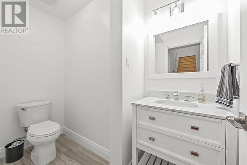 Lower level 2pc bathroom. - 1325 Nordic Road, Arden, ON - Indoor Photo Showing Bathroom