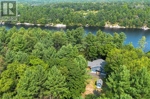 View entering the property. - 1325 Nordic Road, Arden, ON - Outdoor With Body Of Water With View