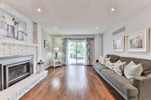 2159 Belgrave Court, Burlington, ON - Indoor Photo Showing Living Room With Fireplace