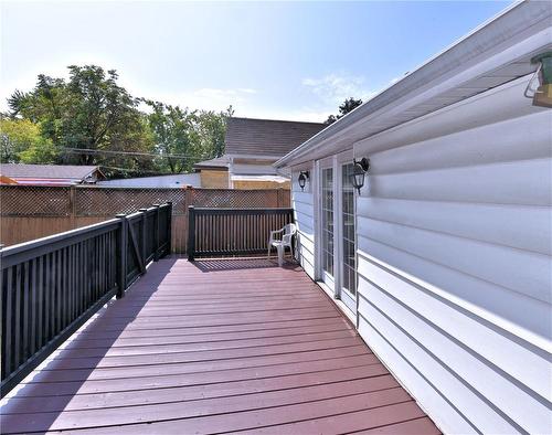 Rear Deck - 248 Fairfield Avenue, Hamilton, ON - Outdoor With Exterior