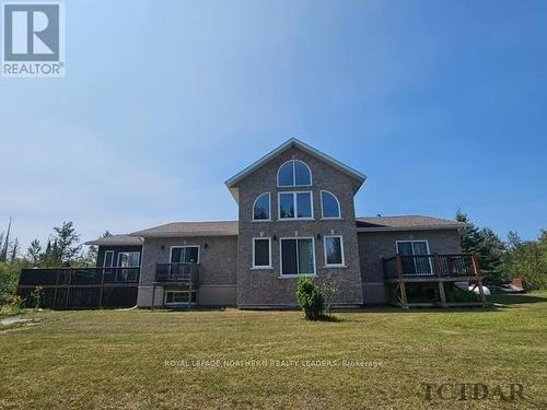 135 Jaguar Drive, Timmins (Mountjoy Rural), ON - Outdoor With Deck Patio Veranda With Facade