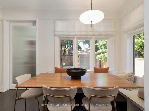 28 Queen Mary'S Dr, Toronto, ON - Indoor Photo Showing Dining Room