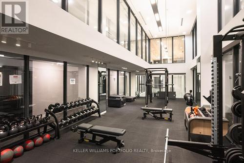 1612 - 158 Front Street E, Toronto (Moss Park), ON - Indoor Photo Showing Gym Room