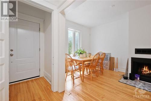 177 Glen Avenue, Ottawa, ON - Indoor Photo Showing Dining Room With Fireplace