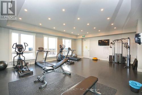 304 - 640 Sauve Street, Milton (Beaty), ON - Indoor Photo Showing Gym Room