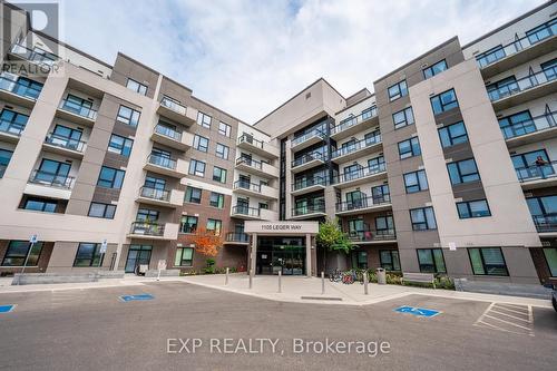 304 - 1105 Leger Way, Milton (Ford), ON - Outdoor With Balcony With Facade