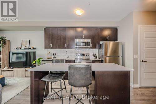 304 - 1105 Leger Way, Milton (Ford), ON - Indoor Photo Showing Kitchen With Stainless Steel Kitchen