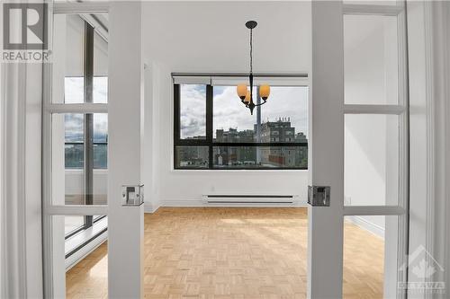 French doors into the formal Dining Room - 40 Boteler Street Unit#604, Ottawa, ON - Indoor Photo Showing Other Room