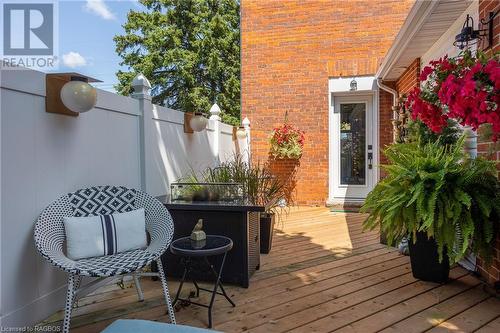 Back Deck - 86 Toronto Street N, Markdale, ON - Outdoor With Deck Patio Veranda With Exterior