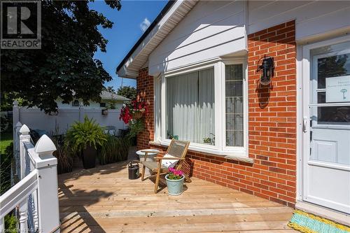 Back Deck - 86 Toronto Street N, Markdale, ON - Outdoor With Deck Patio Veranda With Exterior