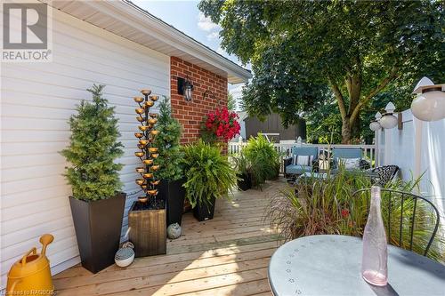 Back Deck - 86 Toronto Street N, Markdale, ON - Outdoor With Deck Patio Veranda With Exterior