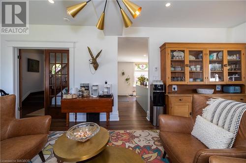 LR/DR - 86 Toronto Street N, Markdale, ON - Indoor Photo Showing Living Room