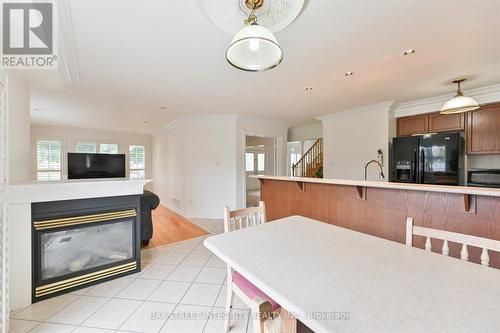 33 Ramsgate Court, Markham, ON - Indoor Photo Showing Kitchen With Fireplace