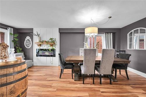 63 Edna Avenue, Hamilton, ON - Indoor Photo Showing Dining Room