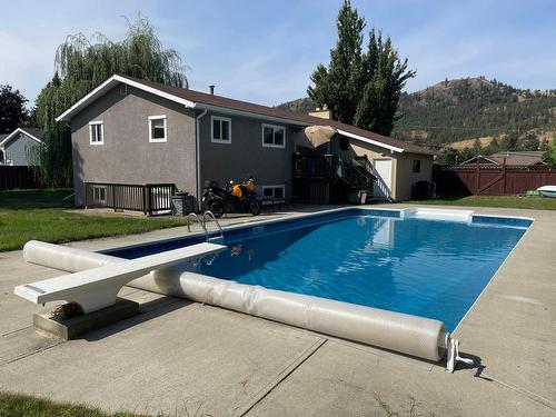 4702 Spurraway Road, Kamloops, BC - Outdoor With In Ground Pool With Backyard With Exterior