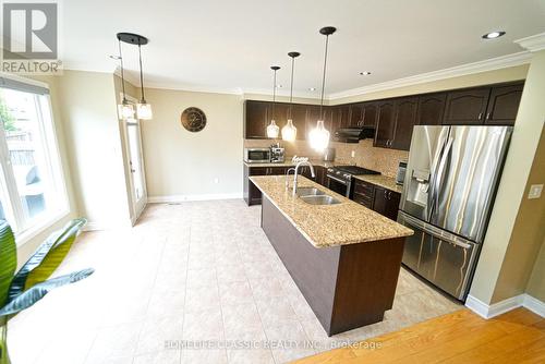 141 Willet Terrace, Milton (Harrison), ON - Indoor Photo Showing Kitchen With Stainless Steel Kitchen With Double Sink With Upgraded Kitchen