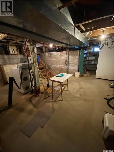 621 Herbert Street, Brownlee, SK - Indoor Photo Showing Basement