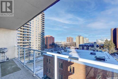 603 320 5Th Avenue N, Saskatoon, SK - Outdoor With Balcony