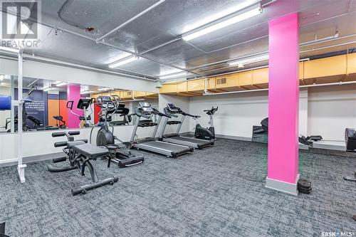 603 320 5Th Avenue N, Saskatoon, SK - Indoor Photo Showing Gym Room