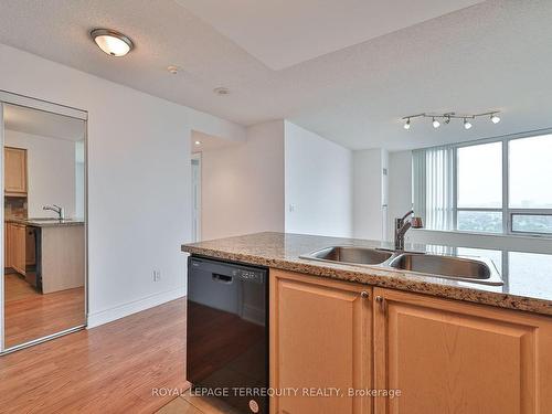 2119-25 Greenview Ave, Toronto, ON - Indoor Photo Showing Kitchen With Double Sink