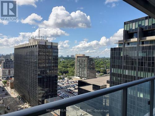 #1508 - 2221 Yonge Street, Toronto (Mount Pleasant West), ON - Outdoor With Balcony With View