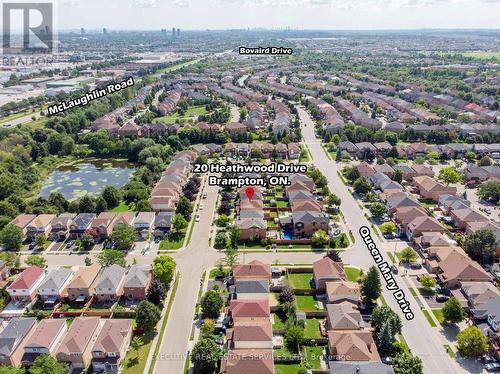 20 Heathwood Drive, Brampton (Fletcher'S Meadow), ON - Outdoor With View