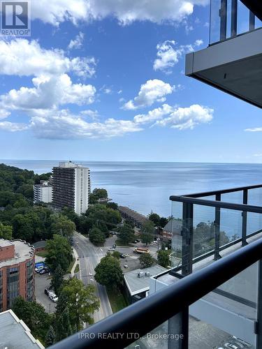 1802 - 370 Martha Street, Burlington, ON - Outdoor With Body Of Water With Balcony With View