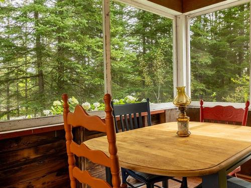 Veranda - 2237 Ch. Du Village, Saint-Adolphe-D'Howard, QC - Indoor Photo Showing Dining Room