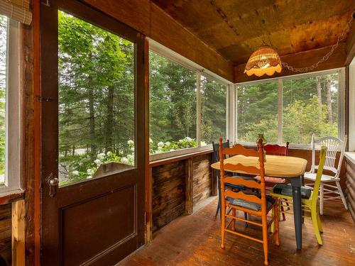 Veranda - 2237 Ch. Du Village, Saint-Adolphe-D'Howard, QC - Indoor Photo Showing Dining Room