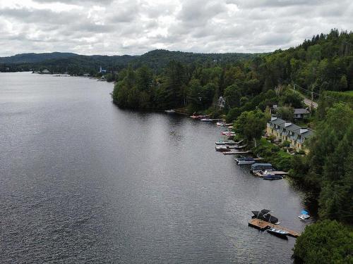 Aerial photo - 2237 Ch. Du Village, Saint-Adolphe-D'Howard, QC - Outdoor With Body Of Water With View